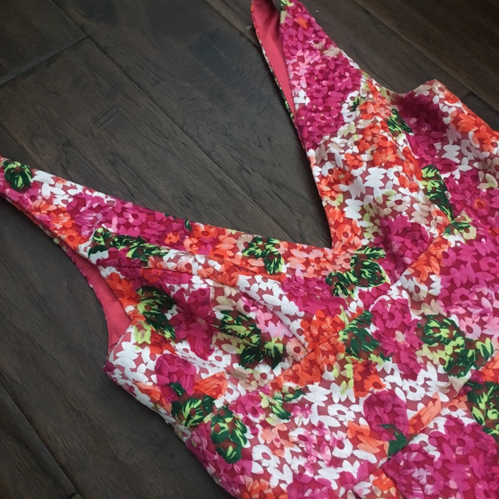 NWT Anthropologie Monique Lhuillier Riona Dress 10 - Picture 4 of 5